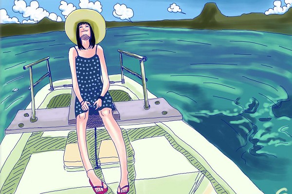 每日心事重重，不如出海溜溜