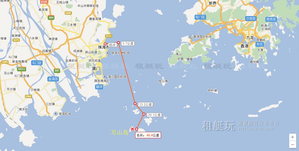 珠海揚名游艇碼頭-萬山島 珠海揚名游艇碼頭-萬山島