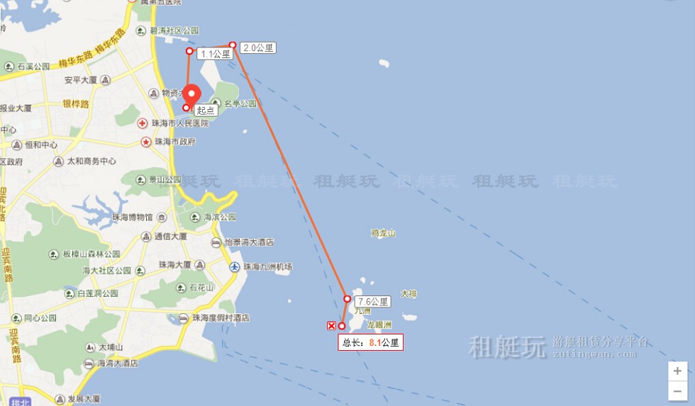 珠海-九洲島 游艇租賃 珠海-九洲島 游艇租賃